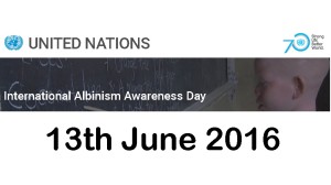 13 giugno … anni fa – Giornata dell’Albinismo – Auguri Antonio